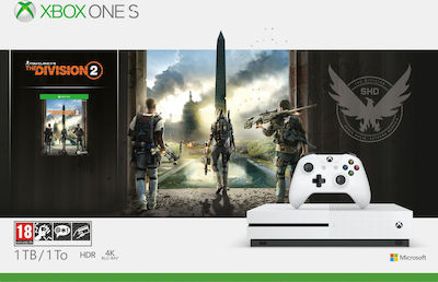 Microsoft Xbox One S 1TB & Tom Clancy's The Division 2