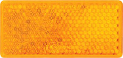 Reflective orange 9.5x4.5cm