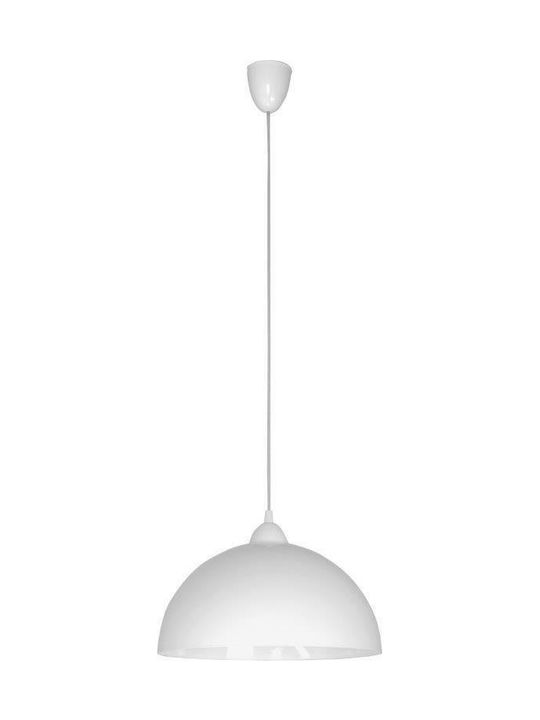 Nowodvorski Hemisphere White S Pendant Light Single-Light for Socket E27 White