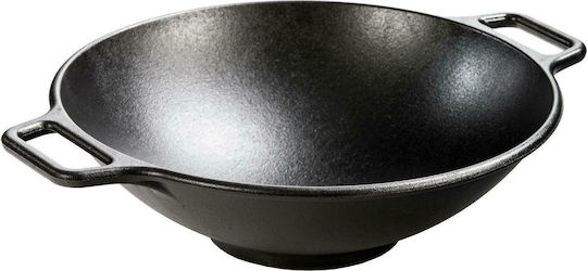 Lodge Wok din Fontă 34cm