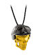 Honor Omano Biker Skull Позлатено