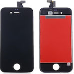 Ecran cu Mecanism de Atingere pentru iPhone 4/4s (Negru)