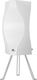 Starlight FP-510-S-1E-14CM-Τ Plastic Table Lamp for Socket E14 with White Shade and Base