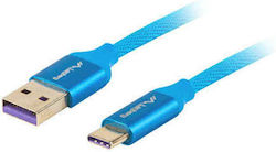 Lanberg USB 2.0 USB-C masculin - USB-A 1m (CA-USBO-21CU-0010-BL) Lanberg USB 2.0 USB-C masculin - USB-A 1m (CA-USBO-21CU-0010-BL)