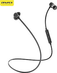 Awei WT10 In-ear Bluetooth Handsfree Căști cu Rezistență la Transpirație Negrα