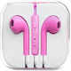 Musthavz GNG228 Earbuds Handsfree με Βύσμα 3.5mm Ροζ