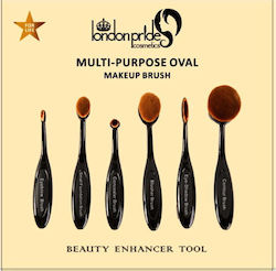 London Pride Cosmetics Set mit Foundation Pinseln 6 Stück