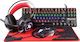 Conceptum Black Dragon G901 Σετ Gaming Μηχανικό Πληκτρολόγιο Tenkeyless με Custom Blue διακόπτες και Φωτιζόμενα πλήκτρα & Ποντίκι (Αγγλικό US)