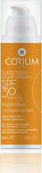 Corium Line Cremă Ușoară Mată cu Protecție Solară SPF30 50ml Corium Line Cremă Ușoară Mată cu Protecție Solară SPF30 50ml
