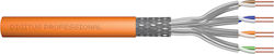 Digitus DK-1743-VH-1 S/FTP Cat.7 Καλώδιο Ethernet 100m Πορτοκαλί Digitus DK-1743-VH-1 S/FTP Cat.7 Καλώδιο Ethernet 100m Πορτοκαλί