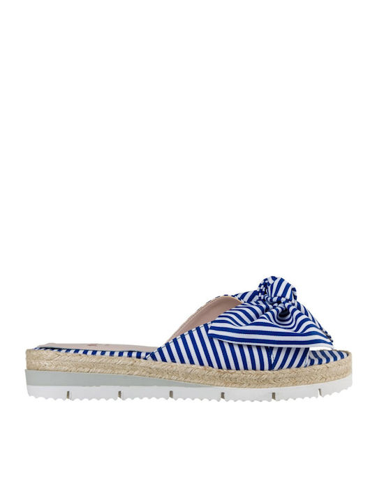 Mairiboo for Envie M03-05915 Γυναικεία Σανδάλια Flatforms σε Μπλε Χρώμα