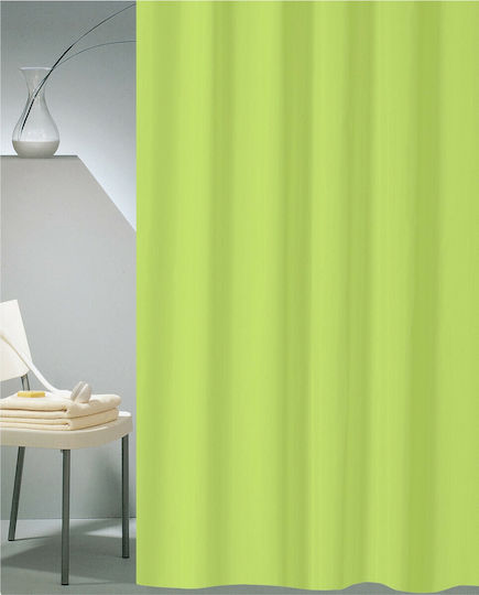 San Lorentzo Solid Duschvorhang Stoff 240x180cm Lime 1030A LIME