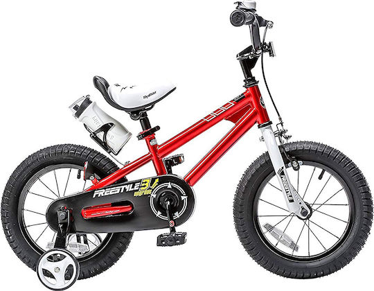 Royal Baby Freestyle 14" Kids Bicycle BMX Red