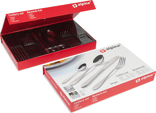 Alpina Appliances Σετ Μαχαιροπίρουνα 24τμχ