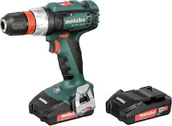 Metabo BS 18 L Quick Mașină de găurit Baterie 18V 2x2Ah 602320500