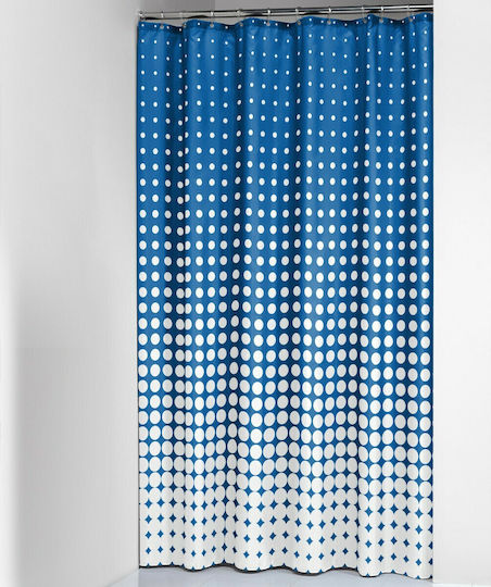 Sealskin Speckles Perdea de Baie Țesătură 180x200cm albastru regal 233601323