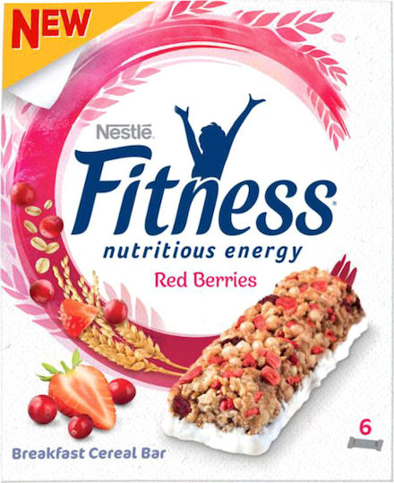 Nestle Fitness Bar Energy Oat Nuts with Red Berries 141gr