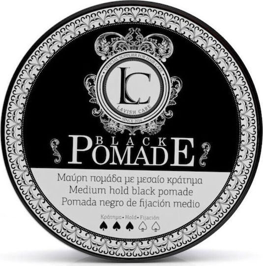 Lavish Care Black Pomade για Μεσαίο Κράτημα & Ματ Αποτέλεσμα 100gr