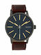 Oozoo Timepieces Women's Watch with Brown Leather Strap