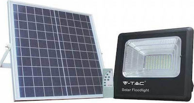 V-TAC Στεγανός Ηλιακός Προβολέας LED 20W Φυσικό Λευκό 4000K με Τηλεχειριστήριο IP65