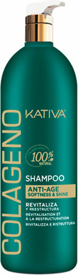 Kativa Colageno Shampoos Hydratation & Glanz für Alle Haartypen 1000ml