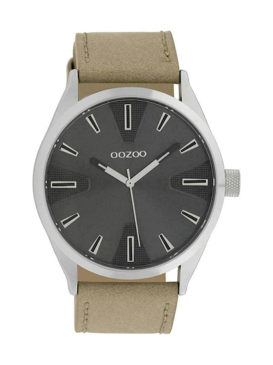Oozoo Timepieces XL Brown Leather Strap