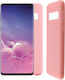 Volte-Tel Silicon Tpu Back Cover Silicon Roz (G...