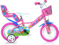 Dino Bikes Peppa Pig 12" Детски Велосипед Градс...