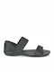 Camper Right Nina Leather Women's Flat Sandals In Black Colour 21735-008