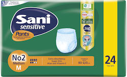 Sani Sensitive Πάνες Βρακάκι 24τμχ