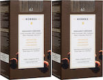 Korres Argan Oil Advanced Colorant 6.1 Ξανθό Σκούρο Σαντρέ 2x50ml