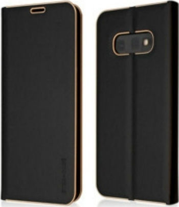 Star Case Tokio Book Δερματίνης Μαύρο (Galaxy S10e)