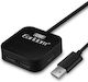 Earldom Hub 4 Θυρών USB 2.0 με σύνδεση USB-A