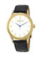 Invicta Vintage Men's Watch 43mm Battery with Black Leather Strap