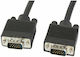 Lanberg Кабел VGA мъжки - VGA мъжки Черен 1.8м (CA-VGAC-10CC-0018-B)