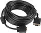 Lanberg Cablu VGA - VGA Negru 10m (CA-VGAC-10CC-0100-B)