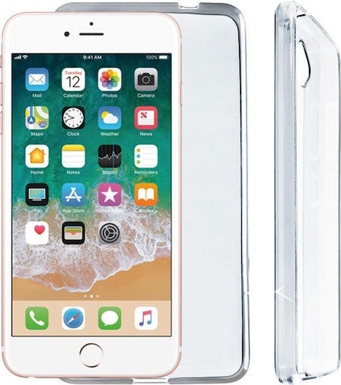 Volte-Tel Slimcolor Air Rückseite Umschlag Silikon Transparent (iPhone 6/6s Plus)