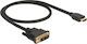 DeLock Cable DVI-D male - HDMI male 0.5m (85581)