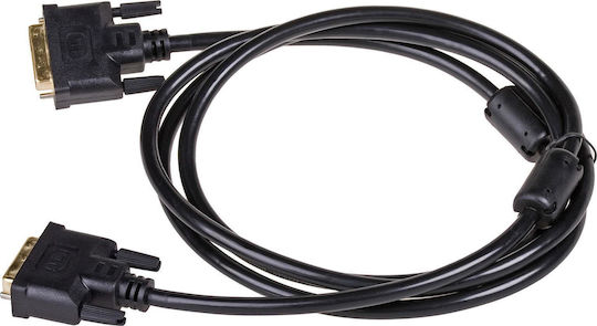 Akyga Kabel DVI-I-Stecker - DVI-I-Stecker 1.8m Schwarz (AK-AV-02)