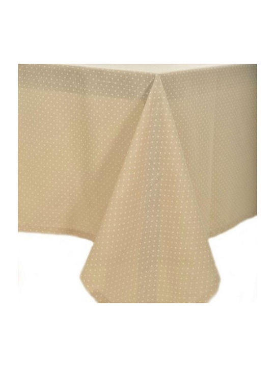 Silk Fashion Checkered Polka dot Beige 90x90cm