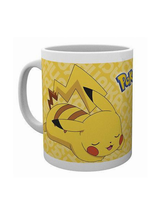 GB eye Pokemon - Pikachu Rest Mug Cană Ceramică Galbenă 290ml MG1540 1buc