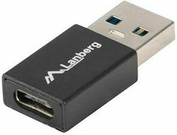 Lanberg AD-UC-UA-01 USB-A männlich zu USB-C weiblich
