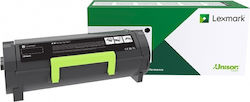 Lexmark 58D2H00 Γνήσιο Toner Laser Εκτυπωτή Μαύρο High Capacity Return Program 15000 Σελίδων