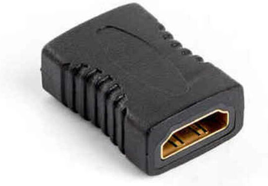 Lanberg Μετατροπέας HDMI female σε HDMI female 1τμχ AD-0018-BK