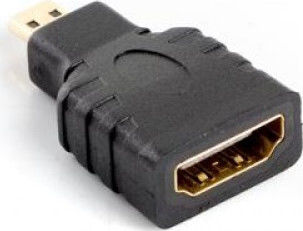 Lanberg Μετατροπέας HDMI female σε micro HDMI male 1τμχ AD-0015-BK