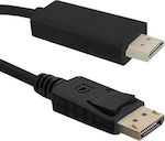 Qoltec Cable DisplayPort male - HDMI male 3m (50442)