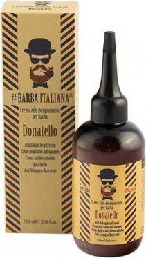 Barba Italiana Balm Περιποίησης για Γένια και Μουστάκι Donatello Anti-flaking Beard Cream 100ml
