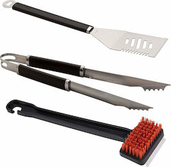 Char-Broil Set of 3 BBQ Tools with Spatula, Tongs, and Brush 140768 Char-Broil Set of 3 BBQ Tools with Spatula, Tongs, and Brush 140768