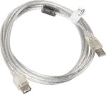 Lanberg 5m USB 2.0 Cable A-Male to A-Female (CA-USBE-12CC-0050-TR)