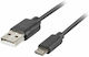 Lanberg Regulat USB 2.0 spre micro USB Cablu Ne...